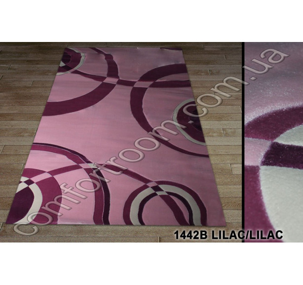 Килим Exellent Oymali 1442b lilac - Фото 2